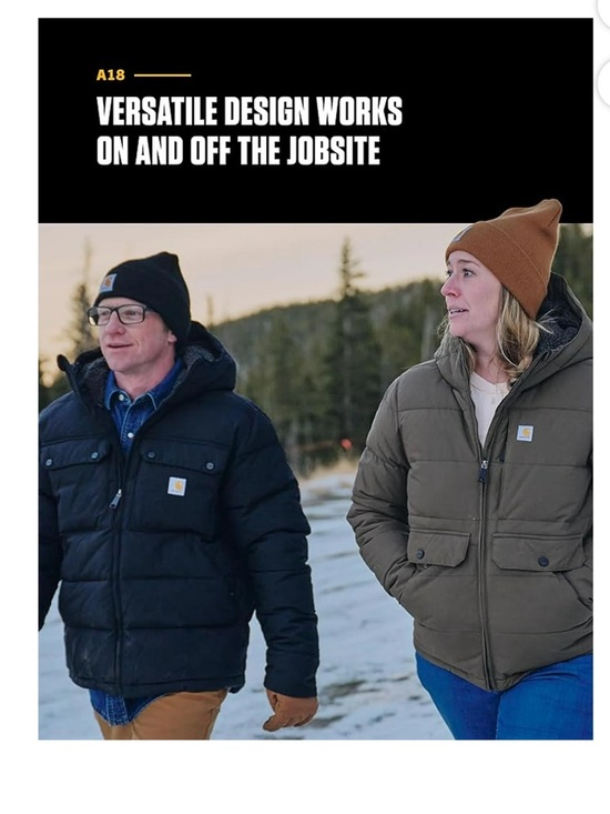 Carhartt A18NVY Men's Knit Cuffed Beanie, Black, One Size - Picture 3 of 9